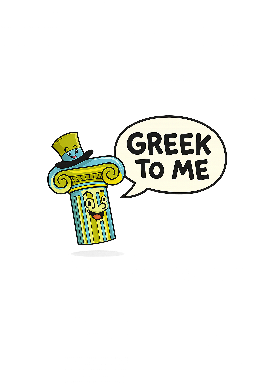 Greek To Me logo